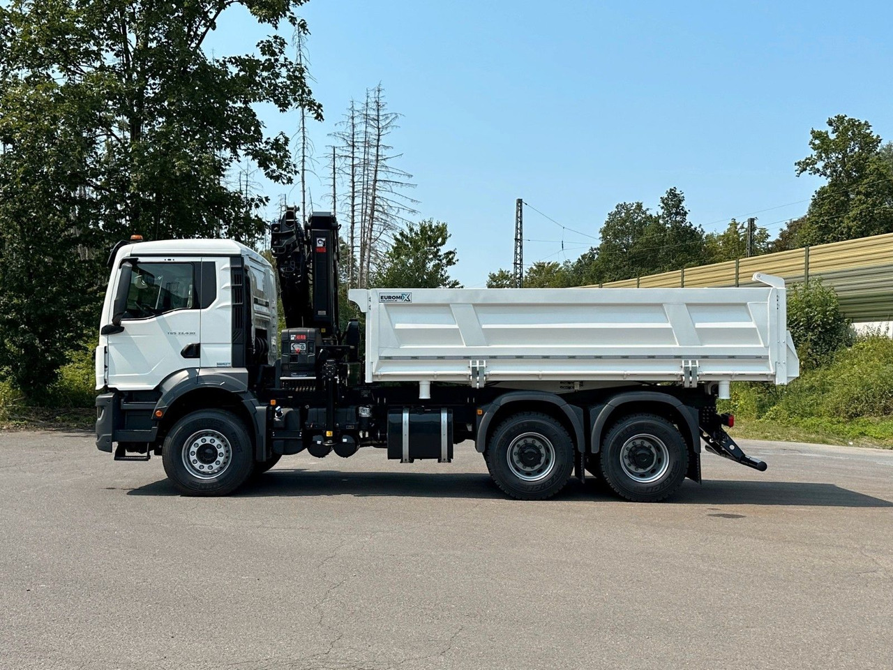 Camión volquete, Camión grúa MAN TGS 33.440 6x4 /3-Seiten- Kipper /  HIAB 228-6: foto 12