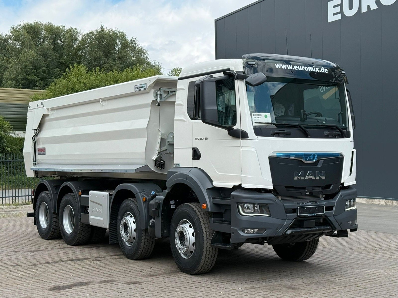 MAN TGS 41.480 BB 8X4 Euromix Mulden Kipper HARDOX - Camión volquete: foto 3 MAN TGS 41.480 BB 8X4 Euromix Mulden Kipper HARDOX - Camión volquete: foto 3