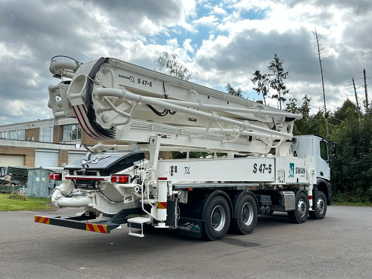 Camión hormigonera Mercedes-Benz Arocs 5 4142  8x4 SWAN TSP 47-5 160RZ ( 47m ): foto 7