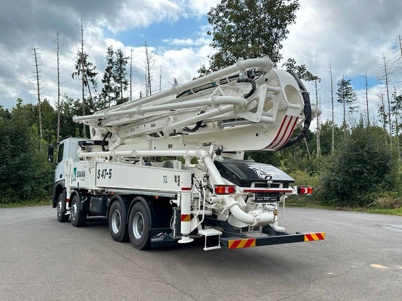 Camión hormigonera Mercedes-Benz Arocs 5 4142  8x4 SWAN TSP 47-5 160RZ ( 47m ): foto 5