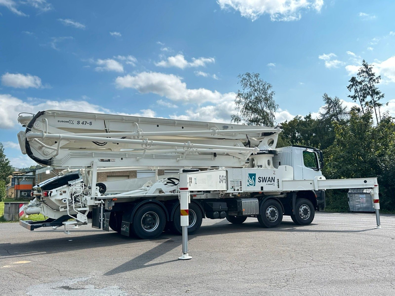 Camión hormigonera Mercedes-Benz Arocs 5 4142  8x4 SWAN TSP 47-5 160RZ ( 47m ): foto 16