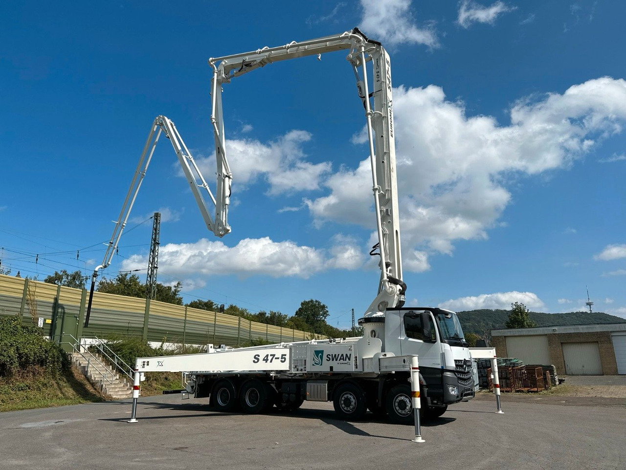 Camión hormigonera Mercedes-Benz Arocs 5 4142  8x4 SWAN TSP 47-5 160RZ ( 47m ): foto 27