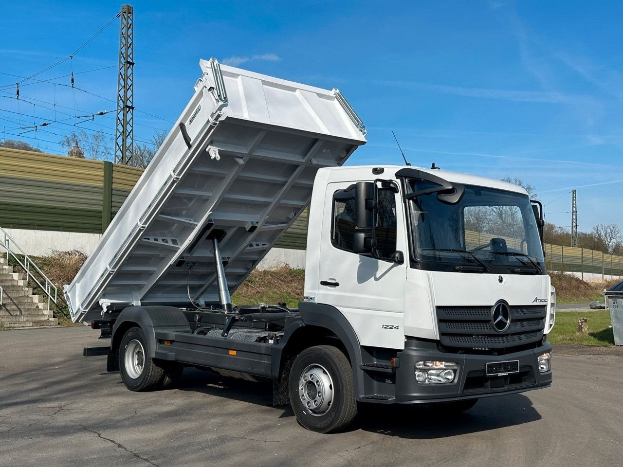Camión volquete Mercedes-Benz Atego 1224 K EuromixMTP 3-Seiten-Kipper: foto 1