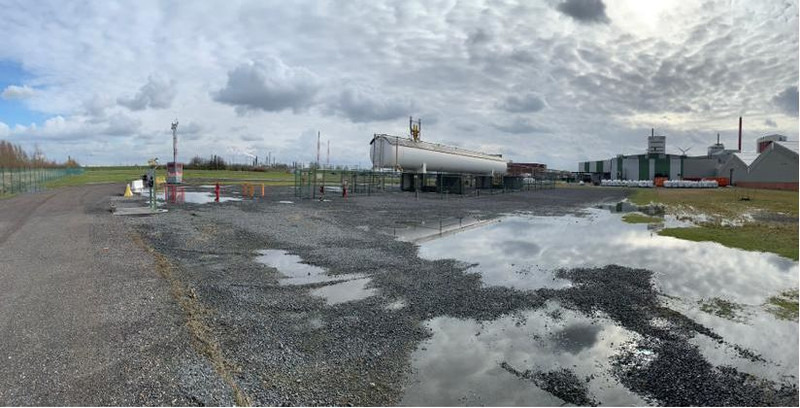 200m3 stationary gastank Gas, LPG, GPL, GAZ, Propane with Sun roof and appendages Used Tank ID 1.209 - Depósito de combustible: foto 5 200m3 stationary gastank Gas, LPG, GPL, GAZ, Propane with Sun roof and appendages Used Tank ID 1.209 - Depósito de combustible: foto 5