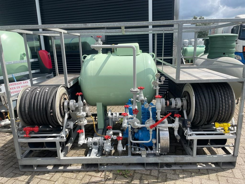LPG Mobile Intervention 990L tank Unit Gas, Lpg, Gpl, Gaz, Propane, Butane including compressor and hoses - Depósito de combustible para Camión: foto 1 LPG Mobile Intervention 990L tank Unit Gas, Lpg, Gpl, Gaz, Propane, Butane including compressor and hoses - Depósito de combustible para Camión: foto 1