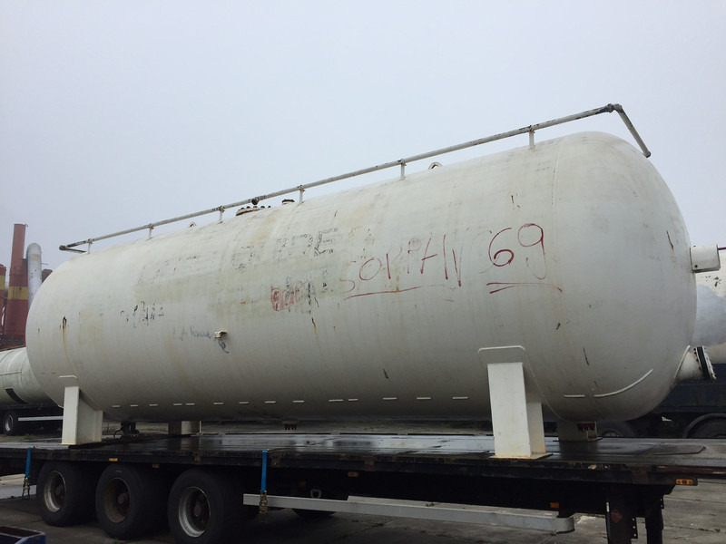 Visser 50.000 Liter Stationary gastank Gas, Gaz, LPG, GPL, Propane, Butane tank aboveground Pressure: 15,6 bar • Working temperature: -20/+40°C •conditions on request ID 1.154 - Depósito de combustible para Camión: foto 2 Visser 50.000 Liter Stationary gastank Gas, Gaz, LPG, GPL, Propane, Butane tank aboveground Pressure: 15,6 bar • Working temperature: -20/+40°C •conditions on request ID 1.154 - Depósito de combustible para Camión: foto 2