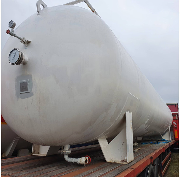 Visser 50m3 (25ton) gastank stationary gastank On flatbed trailer - Gas, Gaz, LPG, GPL, Propane, Butane ID 1.018 - Depósito de combustible: foto 5 Visser 50m3 (25ton) gastank stationary gastank On flatbed trailer - Gas, Gaz, LPG, GPL, Propane, Butane ID 1.018 - Depósito de combustible: foto 5
