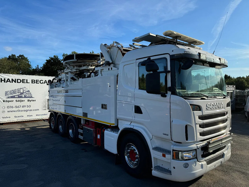Scania R480 Combi Wiedemann Super 2000 (10+6m3) + Recycler, Euro 6, 2013 - Limpieza de alcantarillado: foto 2 Scania R480 Combi Wiedemann Super 2000 (10+6m3) + Recycler, Euro 6, 2013 - Limpieza de alcantarillado: foto 2