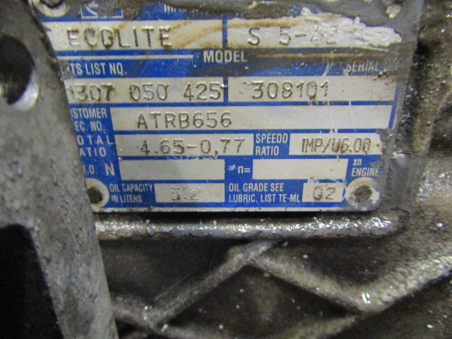 DAF LF 45 160 ZF ECOLITE S5.42 5 SPEED GEARBOX - Caja de cambios para Camión: foto 2 DAF LF 45 160 ZF ECOLITE S5.42 5 SPEED GEARBOX - Caja de cambios para Camión: foto 2