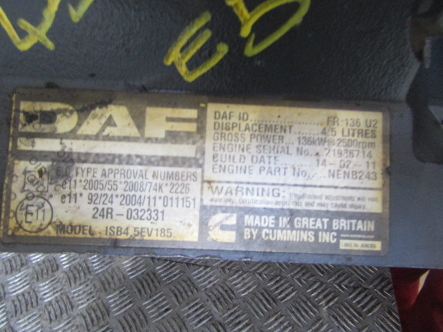 DAF LF 45 EURO 5 FLYWHEEL BELLHOUSING P/NO 5255797 - Volante de inercia para Camión: foto 3 DAF LF 45 EURO 5 FLYWHEEL BELLHOUSING P/NO 5255797 - Volante de inercia para Camión: foto 3