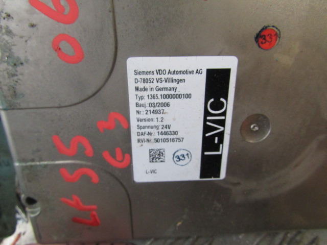 DAF LF 55 220 EURO 3 ENGINE ECU KIT P/NO 1898112 - Unidad de control para Camión: foto 5 DAF LF 55 220 EURO 3 ENGINE ECU KIT P/NO 1898112 - Unidad de control para Camión: foto 5