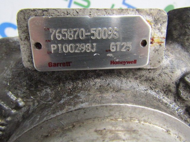 HINO 300 SERIES GARRETT TURBO TYPE GT25  P/NO P100298J - Turbocompresor para Camión: foto 3 HINO 300 SERIES GARRETT TURBO TYPE GT25  P/NO P100298J - Turbocompresor para Camión: foto 3