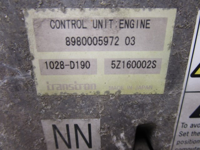 ISUZU NQR 5.2 ENGINE ECU 8980005972 03 - Unidad de control para Camión: foto 2 ISUZU NQR 5.2 ENGINE ECU 8980005972 03 - Unidad de control para Camión: foto 2