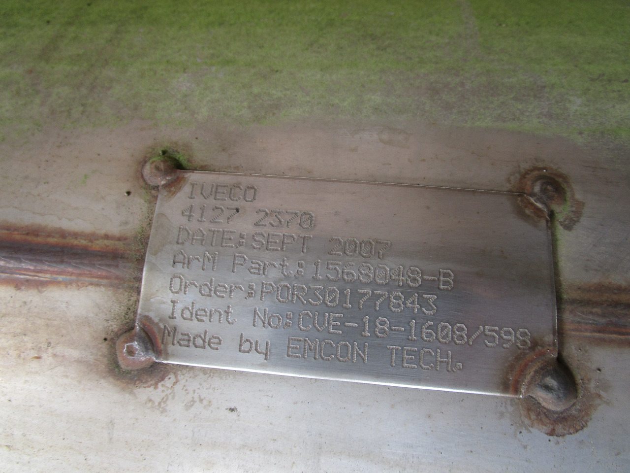 IVECO TREKKER CURSOR DPF / EXHAUST PART NO 4127-2370 - Silenciador/ Sistema de escape para Camión: foto 4 IVECO TREKKER CURSOR DPF / EXHAUST PART NO 4127-2370 - Silenciador/ Sistema de escape para Camión: foto 4