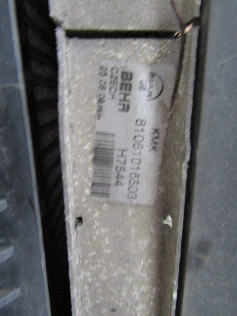 MAN TGM 240/280 RADIATOR/INTERCOOLER PACK P/NO 81061016503 - Radiador para Camión: foto 2 MAN TGM 240/280 RADIATOR/INTERCOOLER PACK P/NO 81061016503 - Radiador para Camión: foto 2