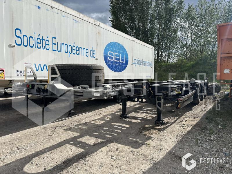 Schmitz Cargobull SCB S3D - Remolque portacontenedore/ Intercambiable: foto 1 Schmitz Cargobull SCB S3D - Remolque portacontenedore/ Intercambiable: foto 1