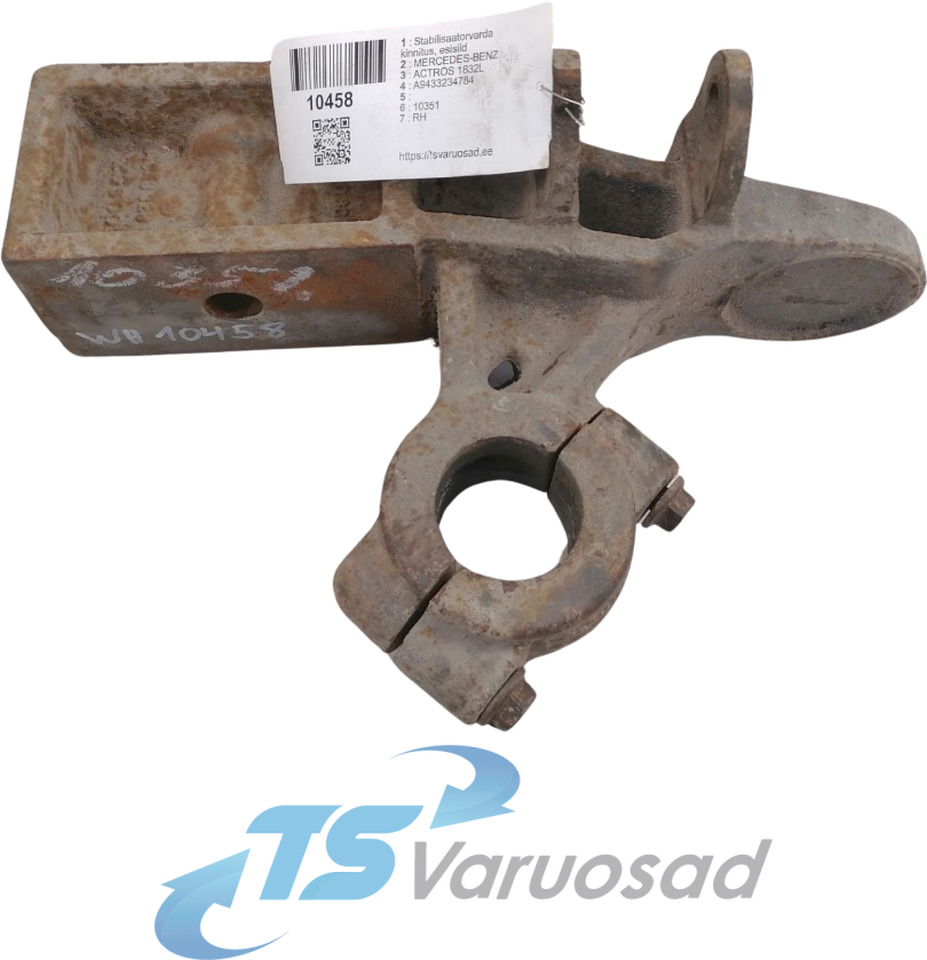 Mercedes-Benz Anti-roll bar bracket A9433234784 - Barra estabilizadora para Camión: foto 1 Mercedes-Benz Anti-roll bar bracket A9433234784 - Barra estabilizadora para Camión: foto 1