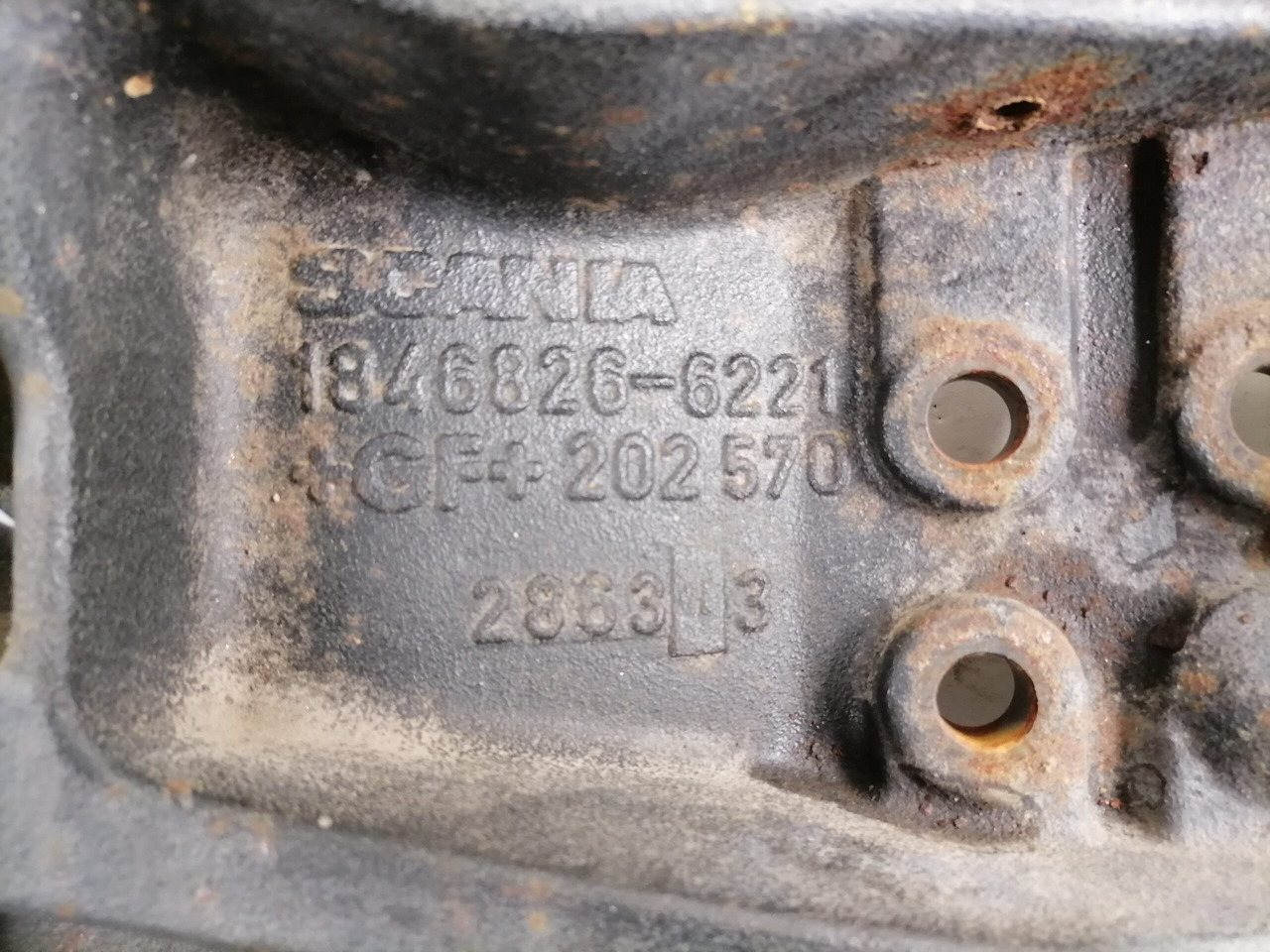 Scania Bracket 1846826 - Bastidor/ Chasis para Camión: foto 4 Scania Bracket 1846826 - Bastidor/ Chasis para Camión: foto 4