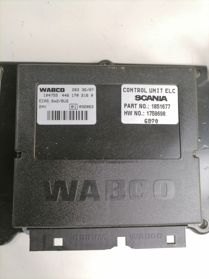 Scania Ecu, ECAS 1851677 - Unidad de control para Camión: foto 3 Scania Ecu, ECAS 1851677 - Unidad de control para Camión: foto 3