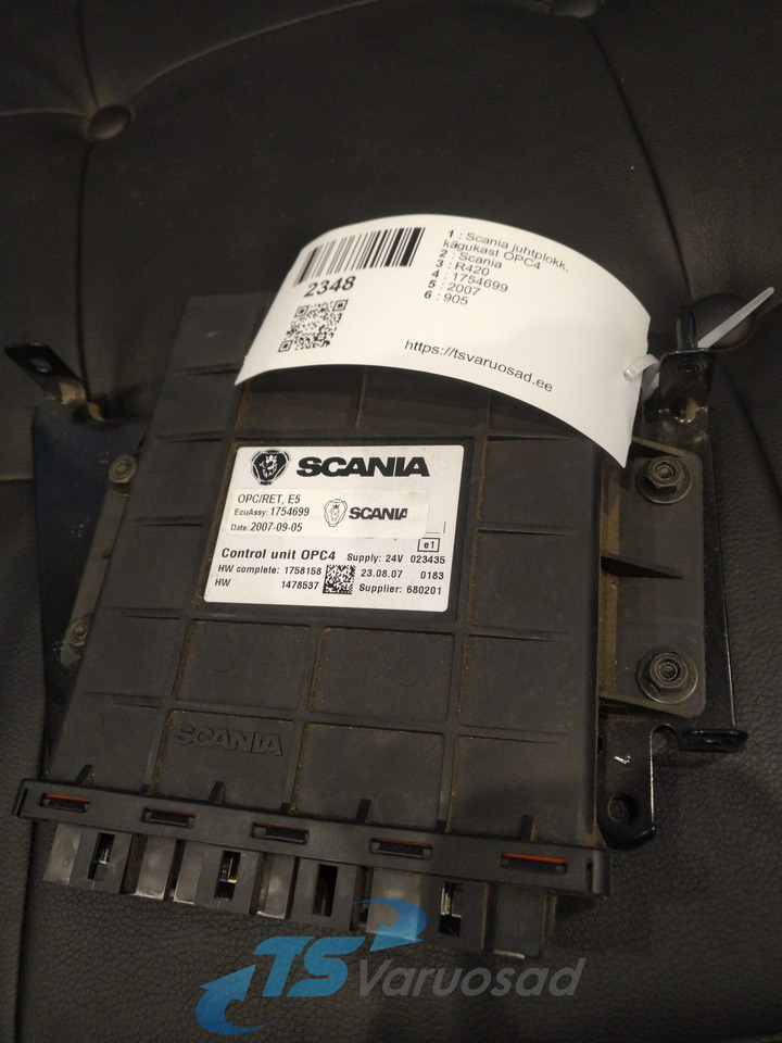 Scania Ecu, GMS OPC4 1754699 - Unidad de control para Camión: foto 1 Scania Ecu, GMS OPC4 1754699 - Unidad de control para Camión: foto 1