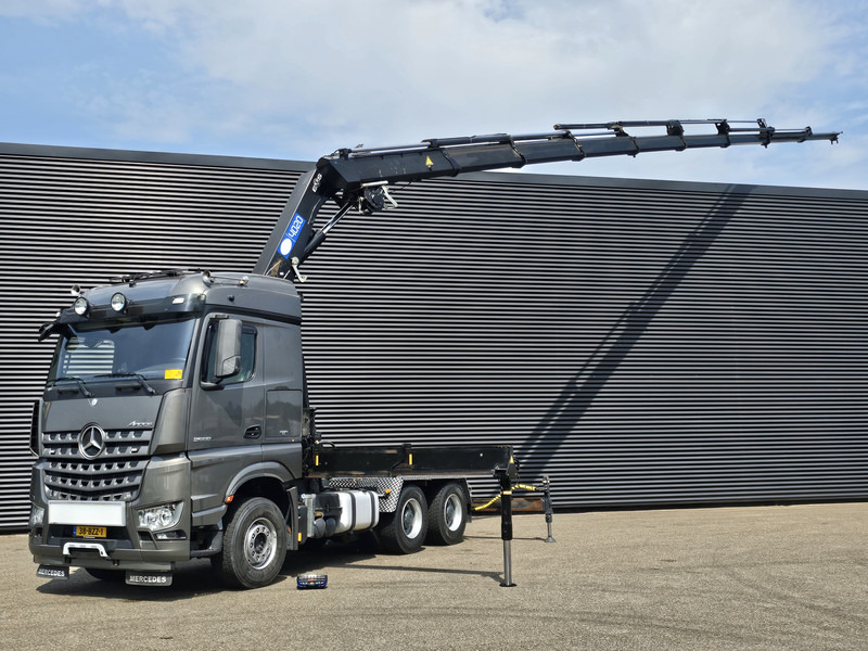 Mercedes-Benz Arocs 2658 6x4 / HMF 40 t/m - 21.3 mtr / WINCH - Camión grúa: foto 1 Mercedes-Benz Arocs 2658 6x4 / HMF 40 t/m - 21.3 mtr / WINCH - Camión grúa: foto 1