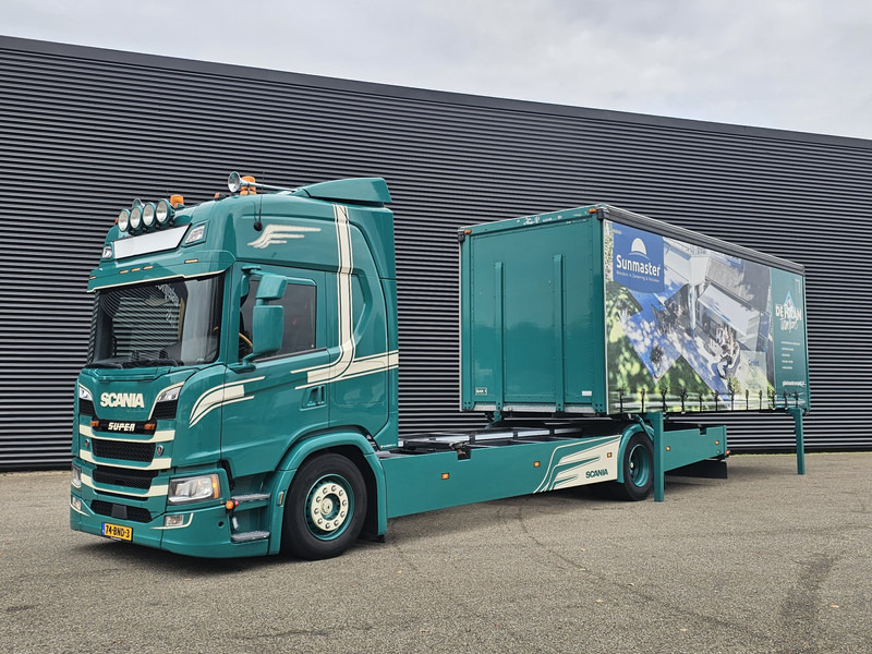 Scania G280 BDF / RETARDER / FULL AIR / 2 X LOADING BOX - Camión portacontenedore/ Intercambiable: foto 5 Scania G280 BDF / RETARDER / FULL AIR / 2 X LOADING BOX - Camión portacontenedore/ Intercambiable: foto 5