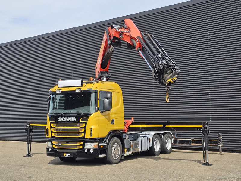 Scania G400 6x2 / PALFINGER PK 60002 / WINCH / BALLAST - Camión caja abierta, Camión grúa: foto 5 Scania G400 6x2 / PALFINGER PK 60002 / WINCH / BALLAST - Camión caja abierta, Camión grúa: foto 5