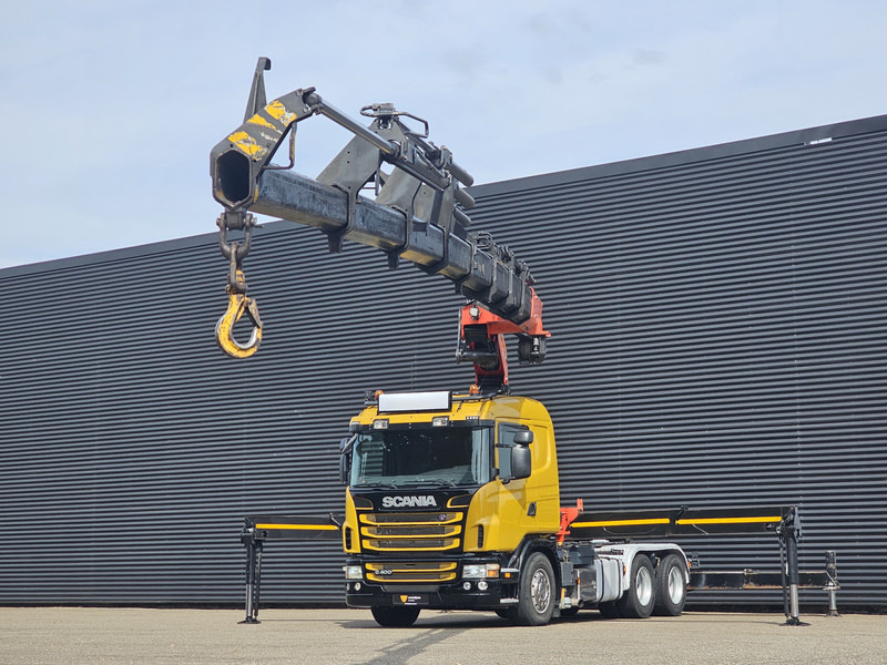 Scania G400 6x2 / PALFINGER PK 60002 / WINCH / BALLAST - Camión grúa: foto 4 Scania G400 6x2 / PALFINGER PK 60002 / WINCH / BALLAST - Camión grúa: foto 4
