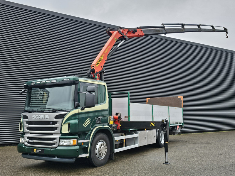 Scania P320 4x2 / PALFINGER PK 14002 CRANE / KRAN - Camión grúa: foto 1 Scania P320 4x2 / PALFINGER PK 14002 CRANE / KRAN - Camión grúa: foto 1
