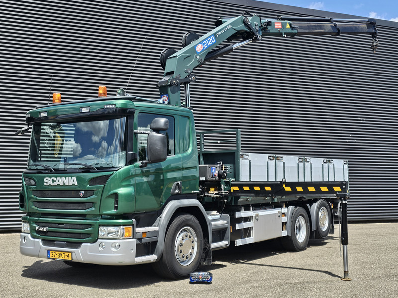 Scania P410 / 6X2-4 / 21 t/m CRANE / KRAN - Camión grúa: foto 1 Scania P410 / 6X2-4 / 21 t/m CRANE / KRAN - Camión grúa: foto 1