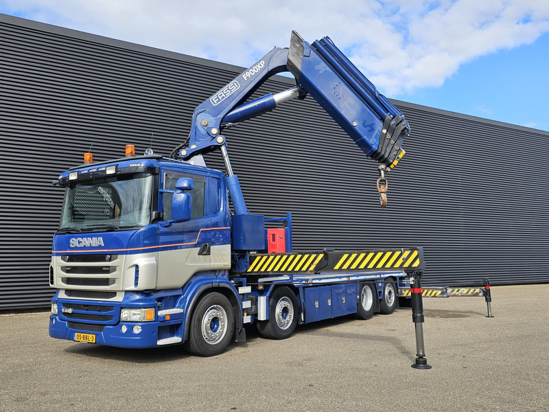Scania R440 8x2*6 / FASSI 90 t/m CRANE / KRAN - Camión caja abierta, Camión grúa: foto 5 Scania R440 8x2*6 / FASSI 90 t/m CRANE / KRAN - Camión caja abierta, Camión grúa: foto 5