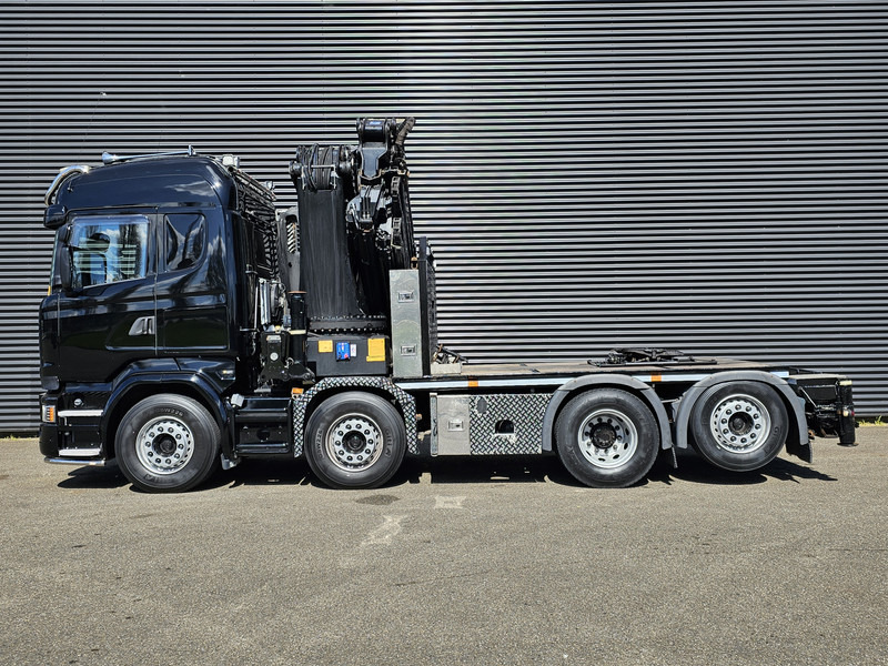 Camión grúa Scania R490 / 8x2 / HMF 85 TM CRANE / WINCH / JIB: foto 11 Camión grúa Scania R490 / 8x2 / HMF 85 TM CRANE / WINCH / JIB: foto 11