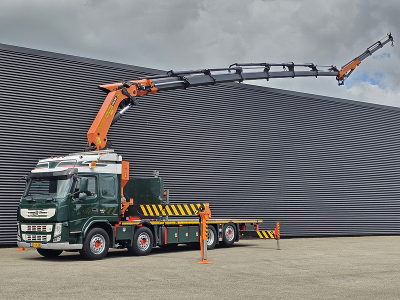 Volvo FM 460 8X2 / PALFINGER PK60002 /JIB / WINCH - Camión grúa: foto 1 Volvo FM 460 8X2 / PALFINGER PK60002 /JIB / WINCH - Camión grúa: foto 1