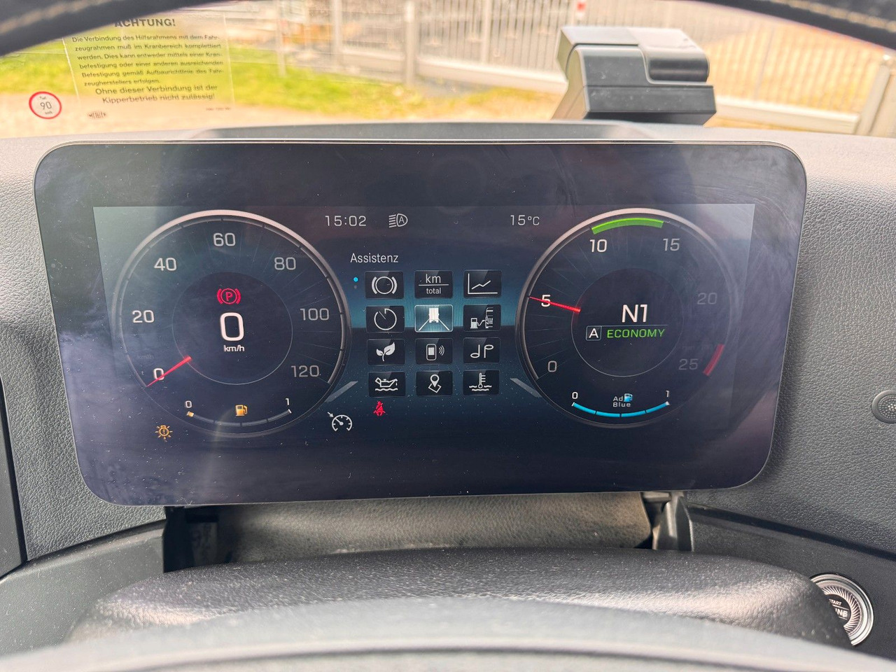 Camión volquete Mercedes-Benz 1840  2140 4X2 Kipper % Kran mit Funk Top Zust.: foto 23