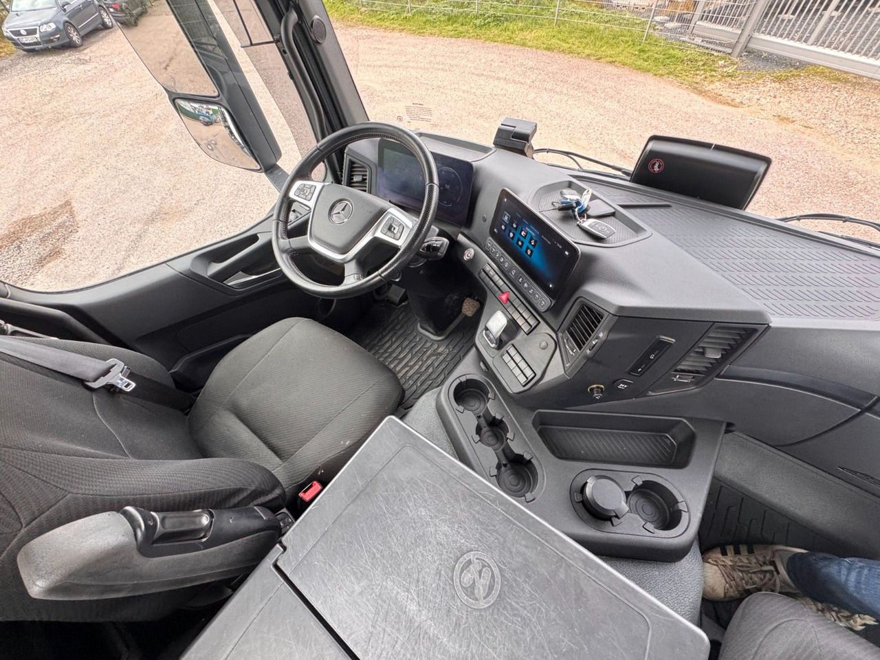 Camión volquete Mercedes-Benz 1840  2140 4X2 Kipper % Kran mit Funk Top Zust.: foto 27