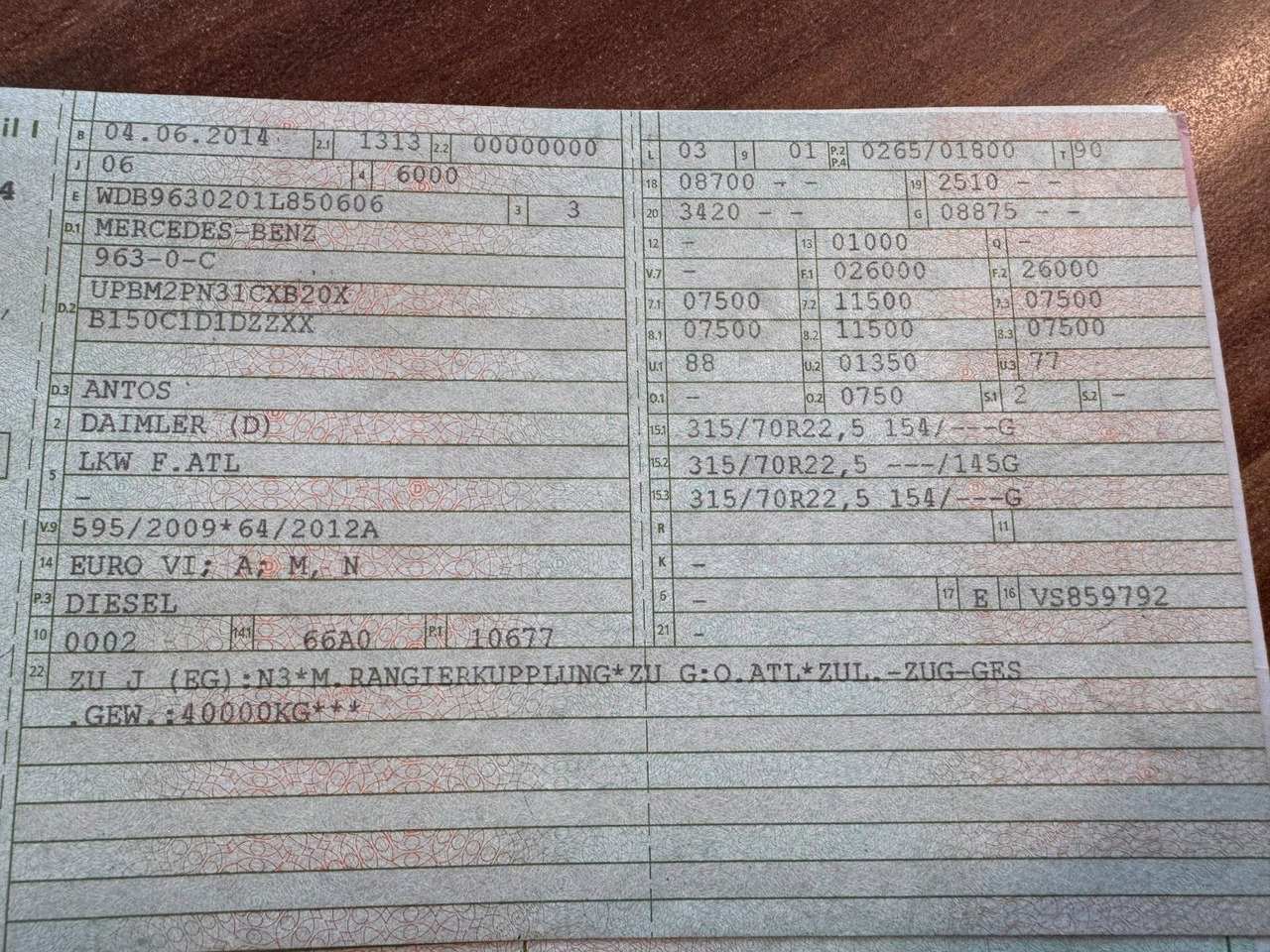 Mercedes-Benz 2536 ADR Valid & kipphydraulik für Gastank - Camión cisterna: foto 2 Mercedes-Benz 2536 ADR Valid & kipphydraulik für Gastank - Camión cisterna: foto 2