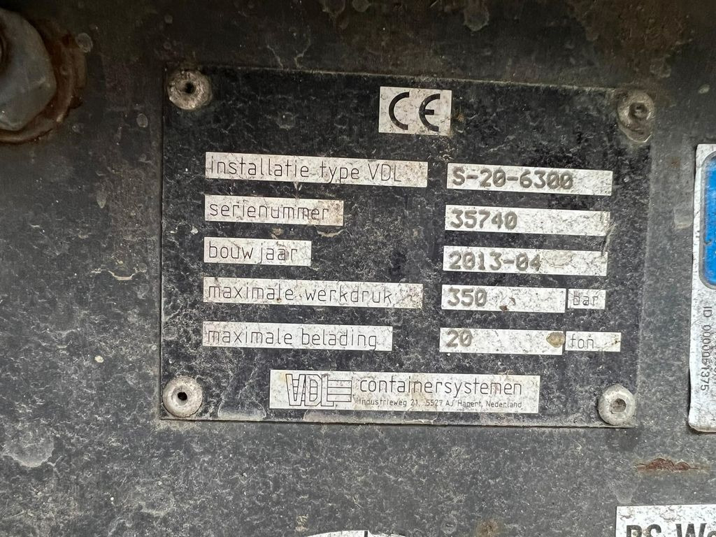 Mercedes-Benz 2544 6X2 VDL Abroller Klima & Retarder Mercedes-Benz 2544 6X2 VDL Abroller Klima & Retarder - Camión multibasculante: foto 3 Mercedes-Benz 2544 6X2 VDL Abroller Klima & Retarder Mercedes-Benz 2544 6X2 VDL Abroller Klima & Retarder - Camión multibasculante: foto 3