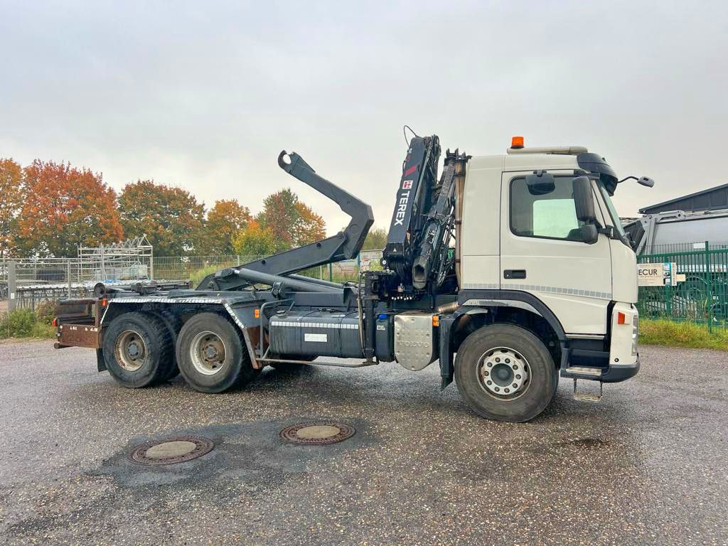Volvo FM 400 6X4 Abroller & Kran Terex 125.2 - Camión multibasculante, Camión grúa: foto 1 Volvo FM 400 6X4 Abroller & Kran Terex 125.2 - Camión multibasculante, Camión grúa: foto 1