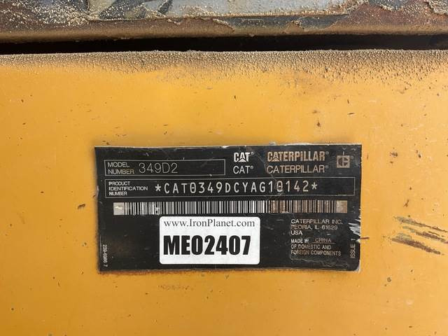 CAT 349D2 L - Excavadora de cadenas: foto 5 CAT 349D2 L - Excavadora de cadenas: foto 5