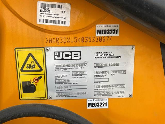 JCB 3DX - Retroexcavadora: foto 5 JCB 3DX - Retroexcavadora: foto 5