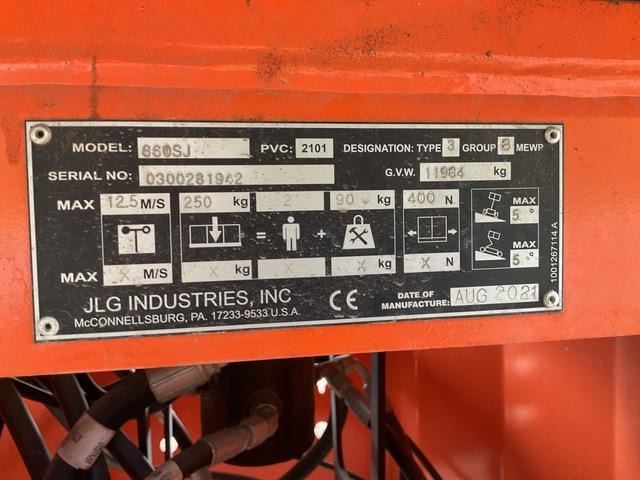 JLG 660SJ - Plataforma telescopica: foto 5 JLG 660SJ - Plataforma telescopica: foto 5