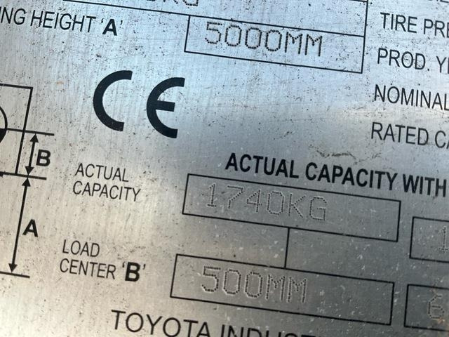 Carretilla elevadora Toyota 02-8FGF25: foto 6 Carretilla elevadora Toyota 02-8FGF25: foto 6
