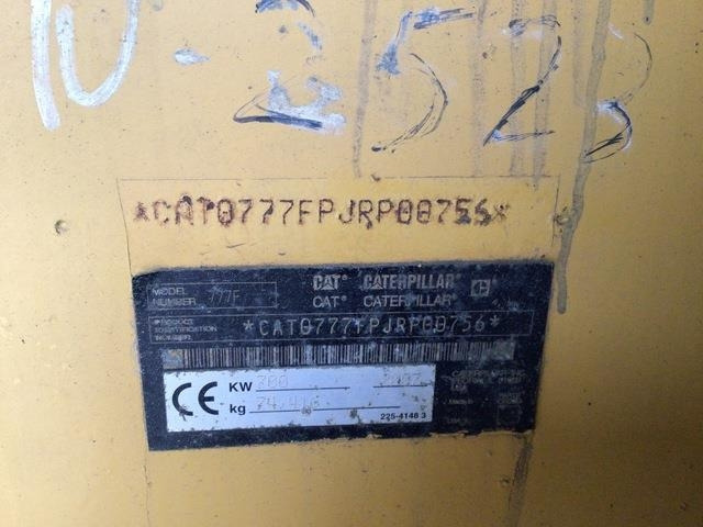 CAT 777F - Dúmper rígido: foto 5 CAT 777F - Dúmper rígido: foto 5