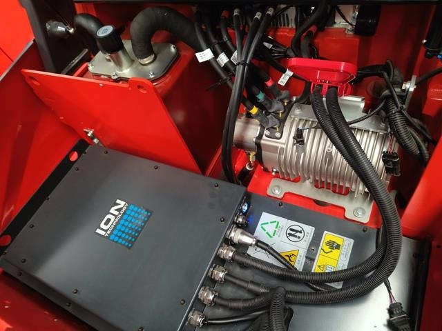 Carretilla elevadora eléctrica Linde E20 PBHP-01: foto 11