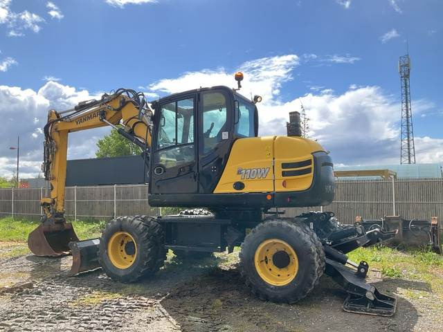 Yanmar B110W - Excavadora de ruedas: foto 2 Yanmar B110W - Excavadora de ruedas: foto 2