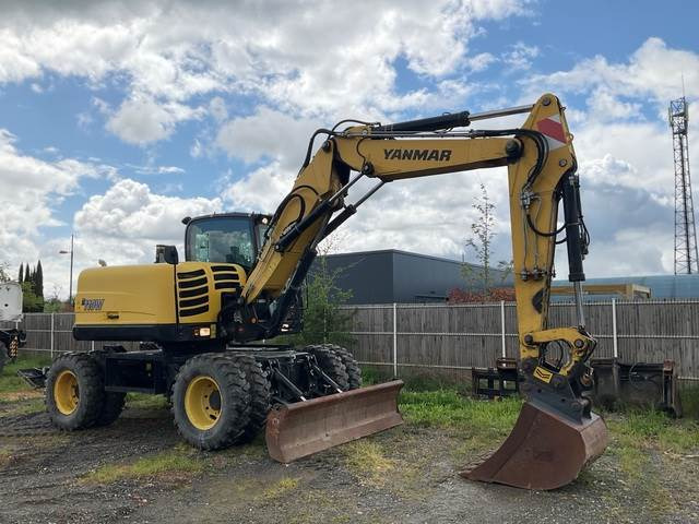 Yanmar B110W - Excavadora de ruedas: foto 4 Yanmar B110W - Excavadora de ruedas: foto 4