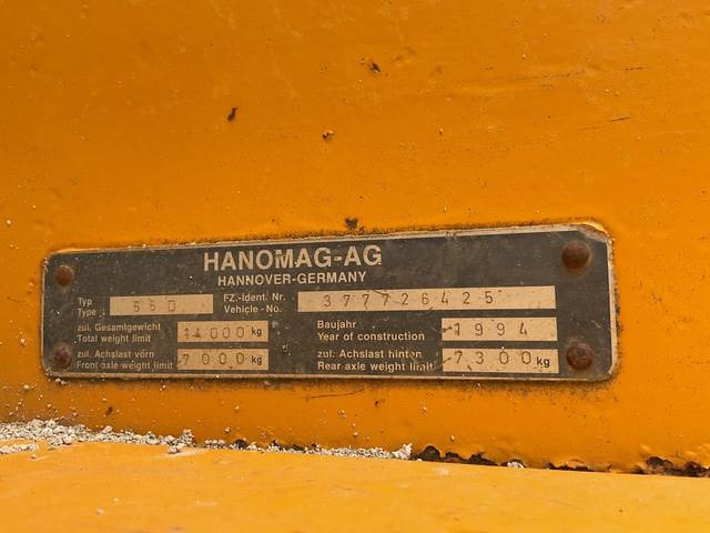 Hanomag 55D - Cargadora de ruedas: foto 5 Hanomag 55D - Cargadora de ruedas: foto 5