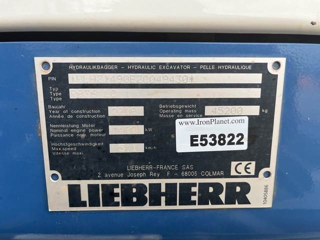 Liebherr R936LC - Excavadora de cadenas: foto 5 Liebherr R936LC - Excavadora de cadenas: foto 5
