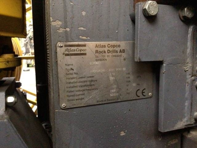 Atlas Copco XE3C - Maquinaria para minería: foto 5 Atlas Copco XE3C - Maquinaria para minería: foto 5