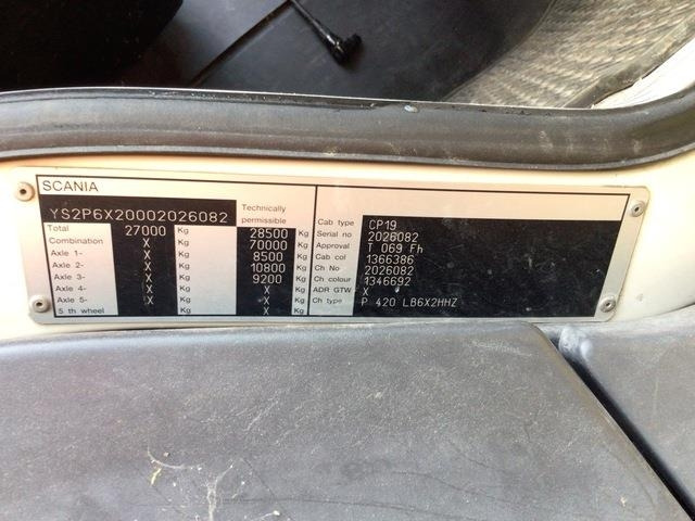 Scania P420LB - Camión hormigonera: foto 5 Scania P420LB - Camión hormigonera: foto 5